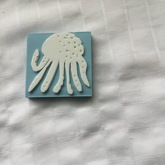 Two sides hand made rubber stamp - Picture 3 of 4